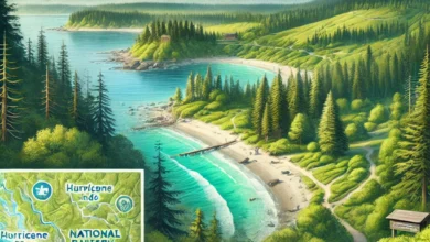 olympic national park map